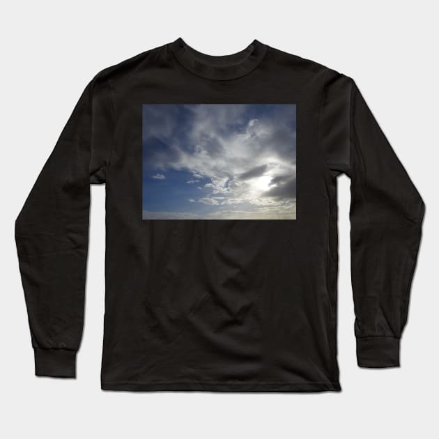 Sky - 13 Long Sleeve T-Shirt by walter festuccia